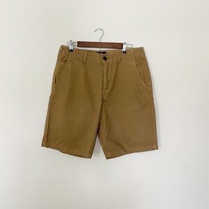 Men's American Eagle Classic Fit Dark Tan 9” Shorts